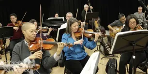 Video: First Day With the Orchestra of Encores! HIGH SPIRITS