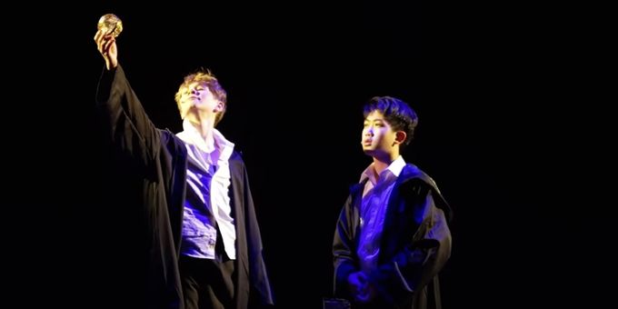 Video: Broadway Cast Visits First High School Production of HARRY POTTER AND THE CURSED CHILD