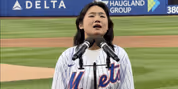Helen J. Shen Performs National Anthem at Mets Game Video