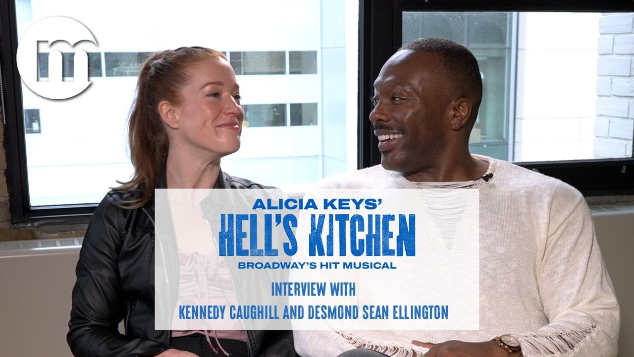 Video: Kennedy Caughell and Desmond Sean Ellington Talk HELL'S KITCHEN National Tour Video