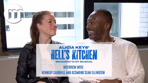 Kennedy Caughell and Desmond Sean Ellington Talk HELL'S KITCHEN National Tour