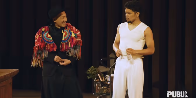 'Holy Saint Francis!' Scene From ROMEO & JULIET