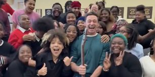 Video: Hugh Jackman Surprises Milwaukee High School Band Class With New Instruments