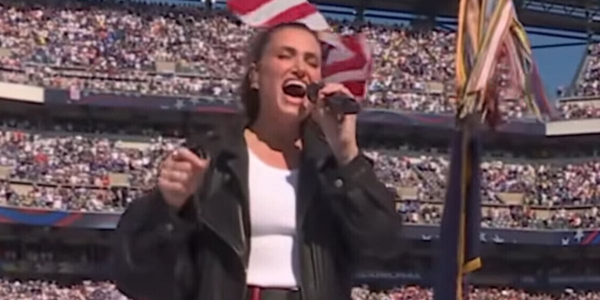 Video: Idina Menzel Performs National Anthem at Fourth of July FIFA World Cup Match
