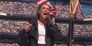 Video: Idina Menzel Performs National Anthem at Fourth of July FIFA World Cup Match