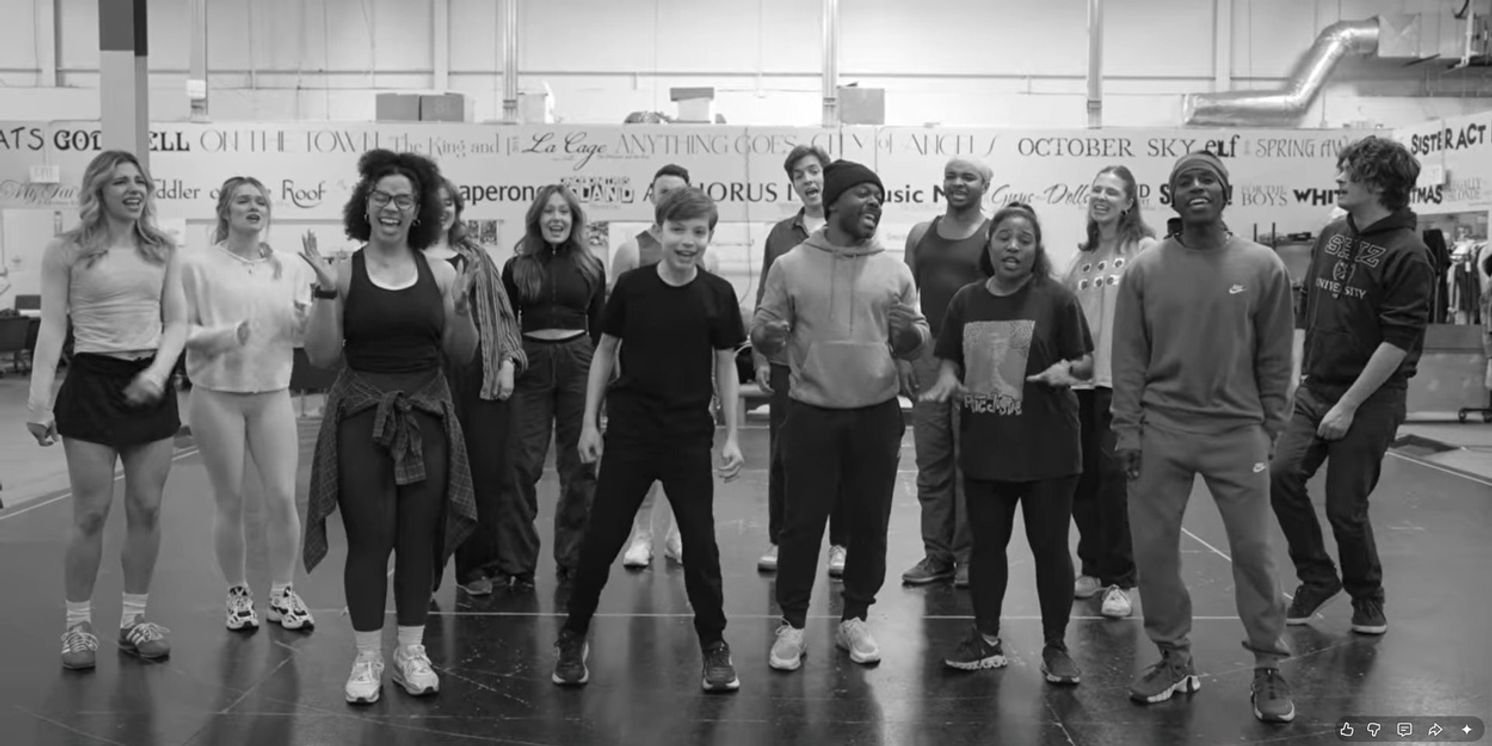 Video: In Rehearsal with Tyler Hanes and the Cast of HEARTBREAK HOTEL at the Marriott Theatre  Image