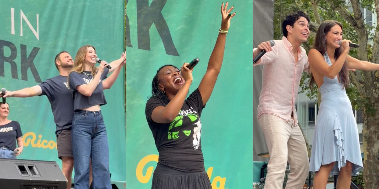 Video: Inside Broadway in Bryant Park With WICKED, TITANIQUE & More Video