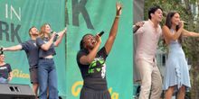 Video: Inside Broadway in Bryant Park With WICKED, TITANIQUE & More