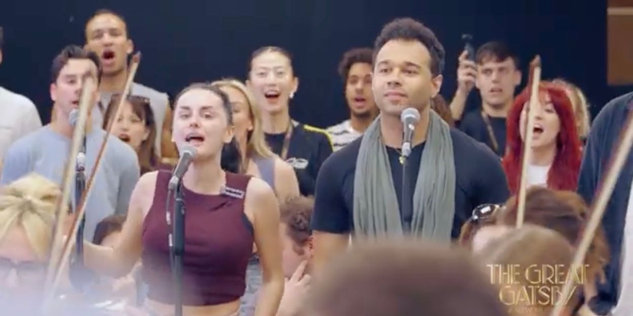 Video: Inside THE GREAT GATSBY's London Sitzprobe With Corbin Bleu, Jamie Muscato &… Video
