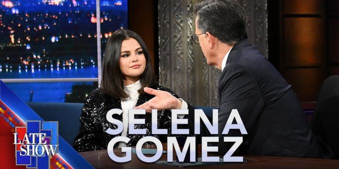 Video: Selena Gomez Discusses Genre-Defying Musical EMILIA PEREZ on THE LATE SHOW