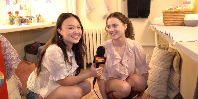 Video: JOHN PROCTOR IS THE VILLAIN's Amalia Yoo & Fina Strazza Show Off Their Broadway Crib