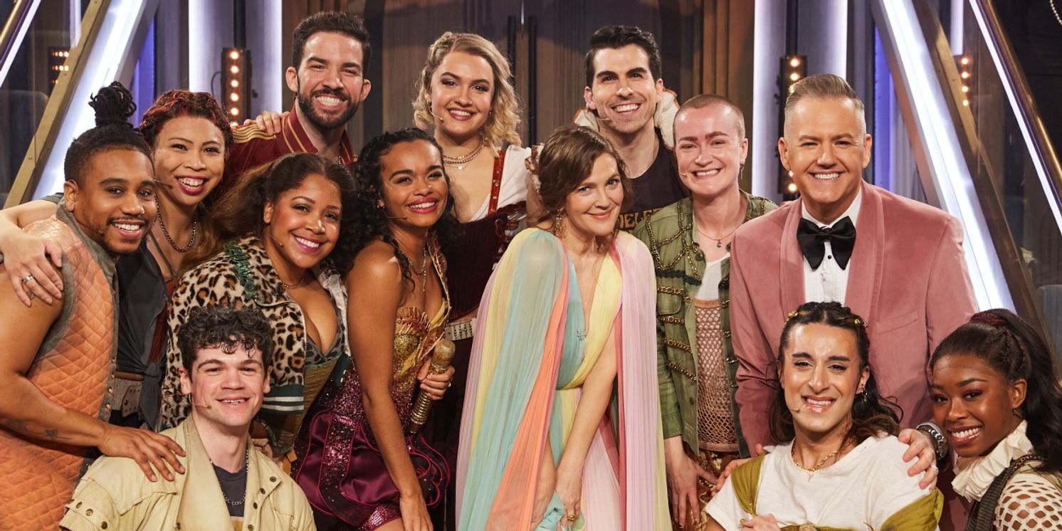 Video: & JULIET Surprises Drew Barrymore On Special Birthday Edition Of THE DREW BARRYMORE SHOW  Image