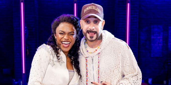 Photos/Video: & JULIET Welcomes Backstreet Boy AJ McLean for A Sing-Along