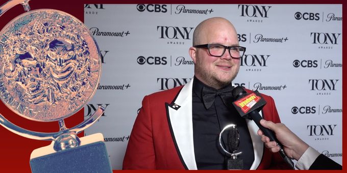 Video: Jack Knowles Celebrates Tony Win for Best Lighting Design of a Musical