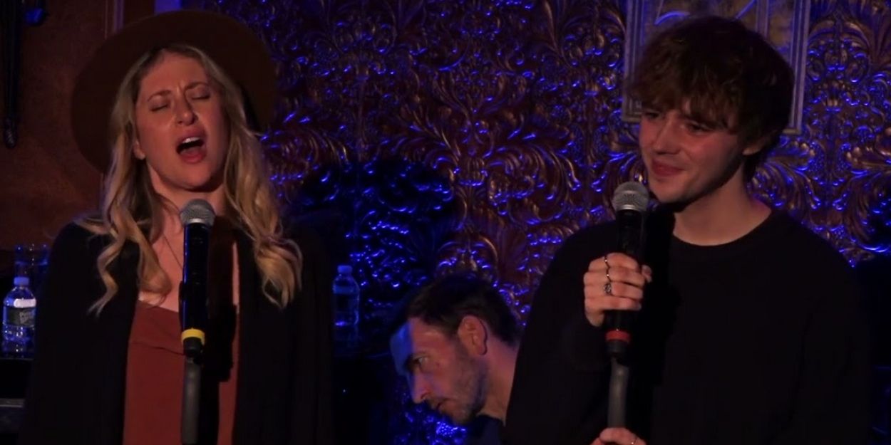 Video: NEXT TO NORMAL UK Stars Jack Wolfe and Caissie Levy Reunite At 54 Below Video