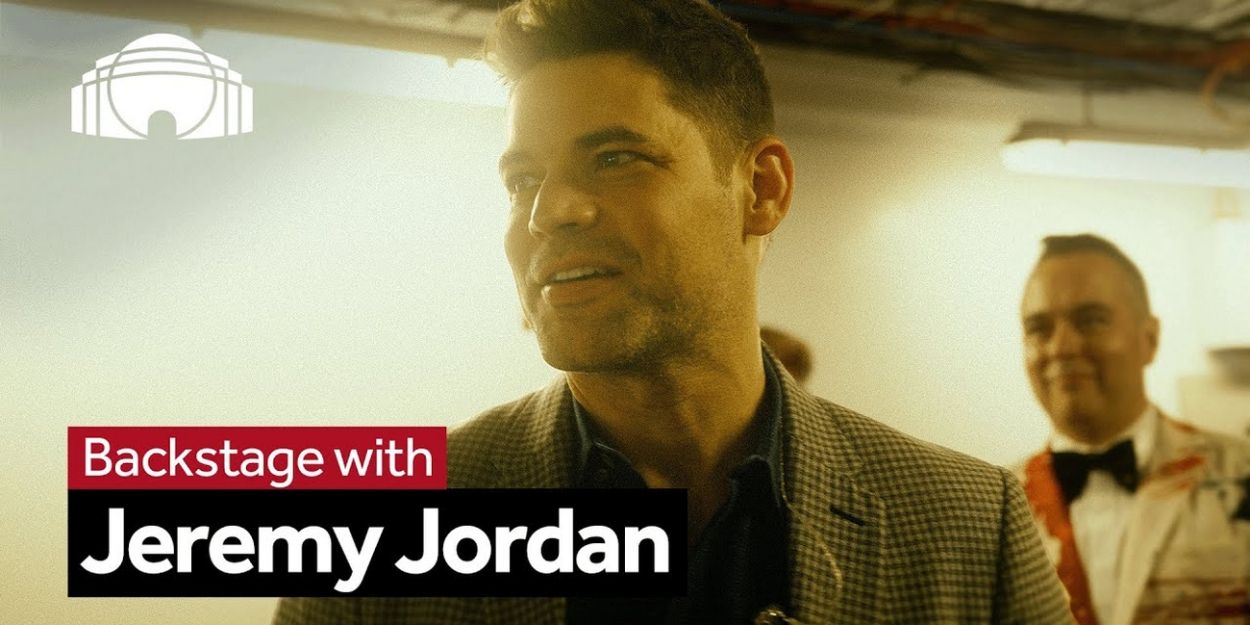 Video: Go Backstage with Jeremy Jordan at the Royal Albert Hall Video