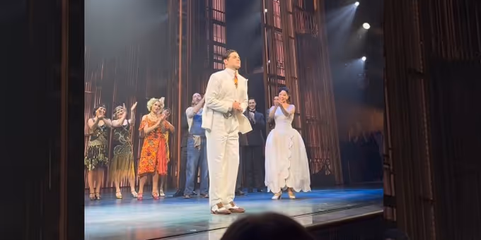Video: Jeremy Jordan Takes Final Bow at THE GREAT GATSBY