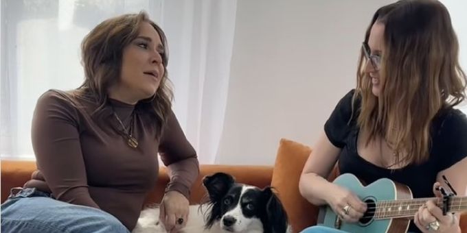 Video: Jessica Vosk & Ingrid Michaelson Duet on THE NOTEBOOK Song