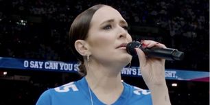 Video: Jessica Vosk Sings National Anthem at the Detroit Lions Game