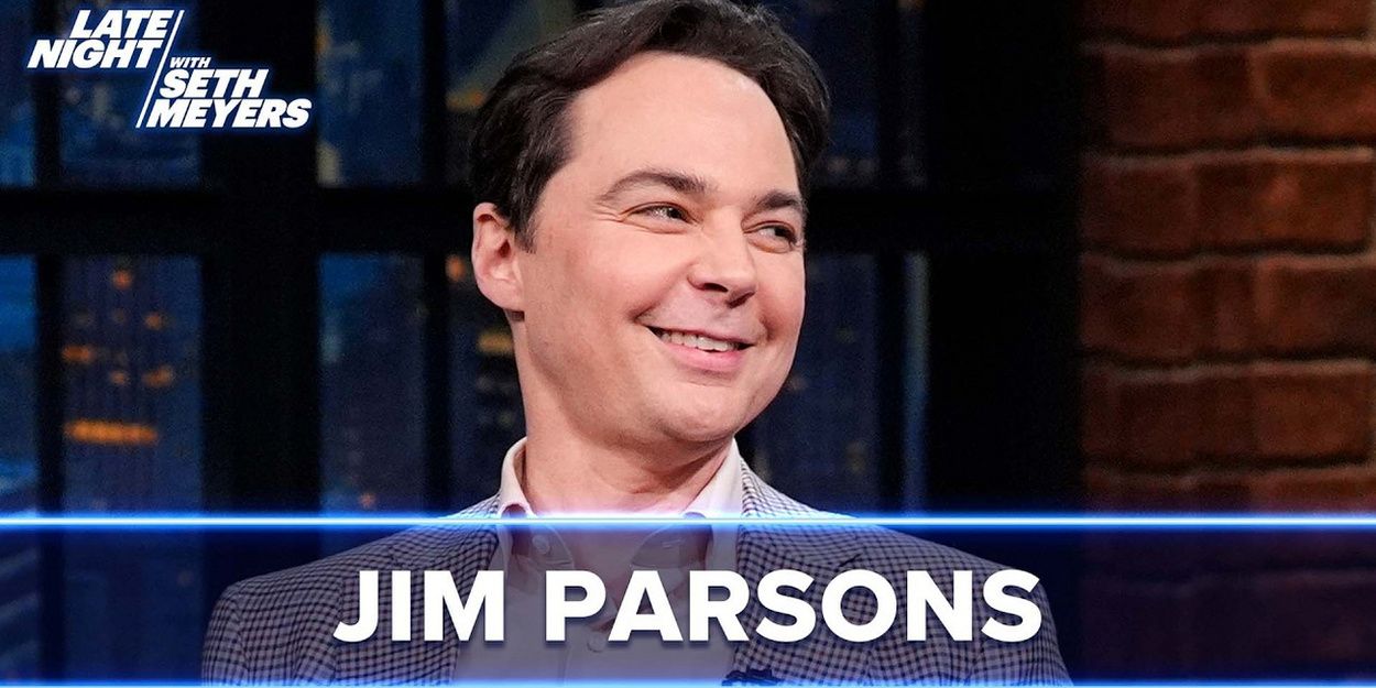 Video: Jim Parsons Shares Excitement for TITANIQUE Character on LATE NIGHT Video