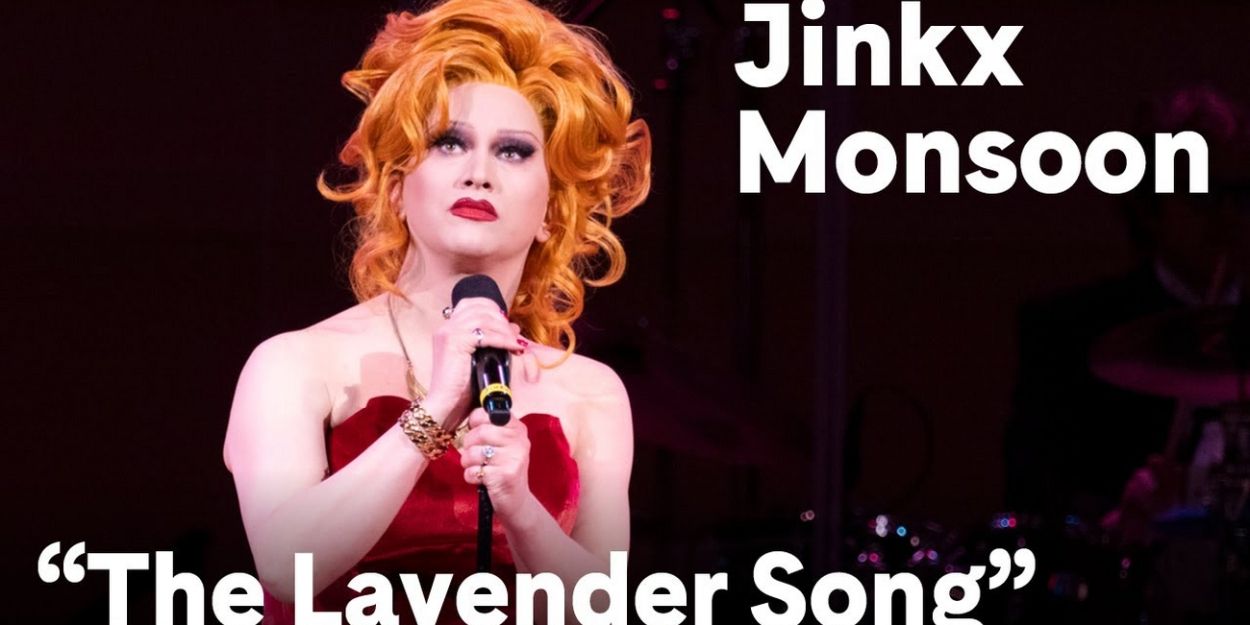 Video: Jinkx Monsoon Sings Queer Anthem 'The Lavender Song' at Carnegie Hall Video