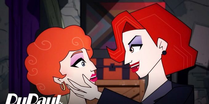 Video: Jinkx Monsoon and Plasma Star in RUPAUL'S DRAG RACE Animated Short