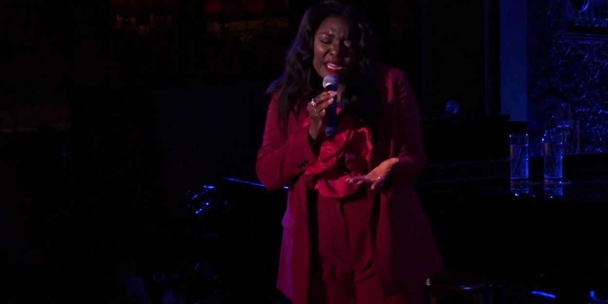 Video: Watch Joaquina Kalukango Sing Joni Mitchell, PARADISE SQUARE at 54 Below Video