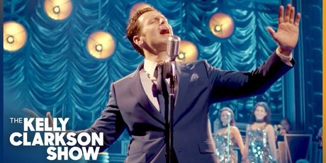Video: Watch Jonathan Groff Perform 'Beyond the Sea' From JUST IN TIME Photo