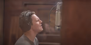 Video: Jonathan Groff Records JUST IN TIME Cast Album