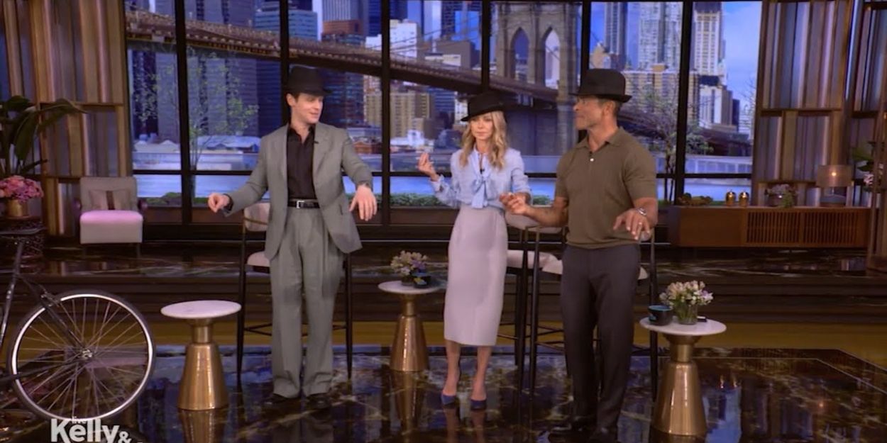 Video: Watch Jonathan Groff Teach Bobby Darin's Dances on LIVE WITH KELLY AND MARK Video