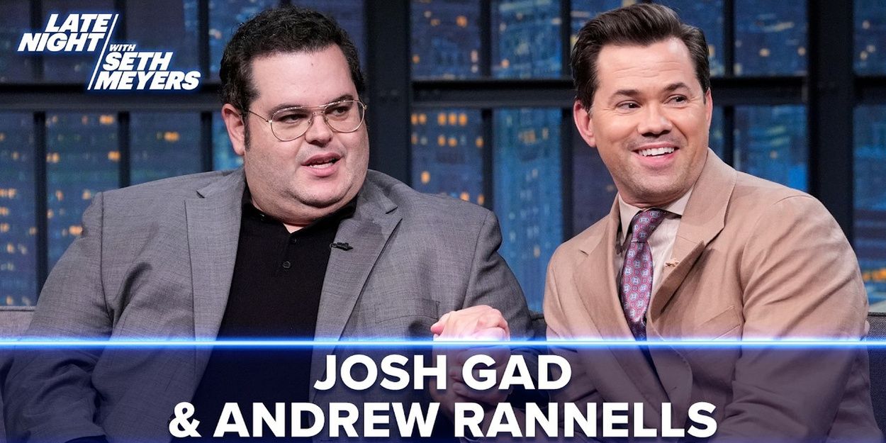 Video: Josh Gad and Andrew Rannells Reflect on BOOK OF MORMON Tonys Performance Video