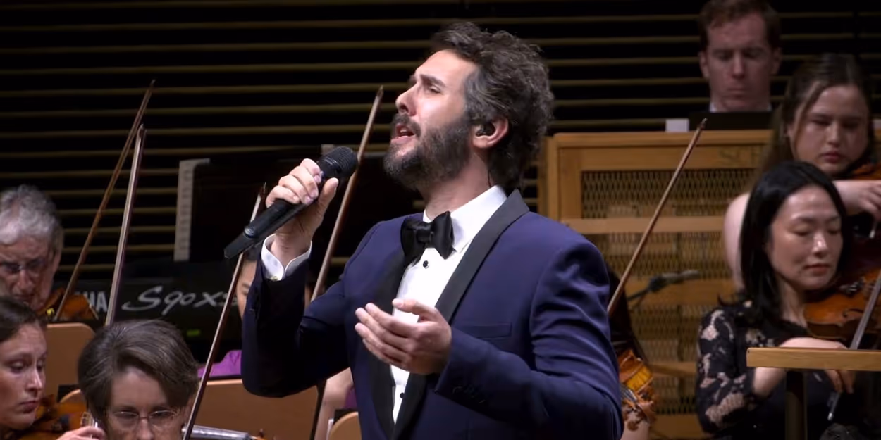Video: Josh Groban Performs 'Pure Imagination' with the NY Philharmonic Video