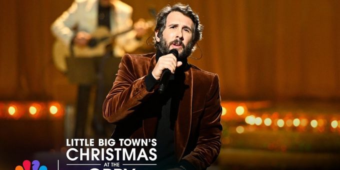 Video: Josh Groban Performs 'The Christmas Song' at 'Christmas at the Opry' Concert