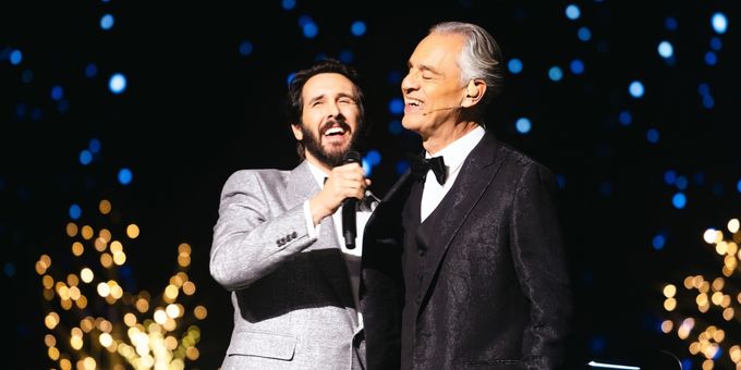 Video: Josh Groban and Andrea Bocelli Perform 'We Will Meet Once Again' in New Christmas Special