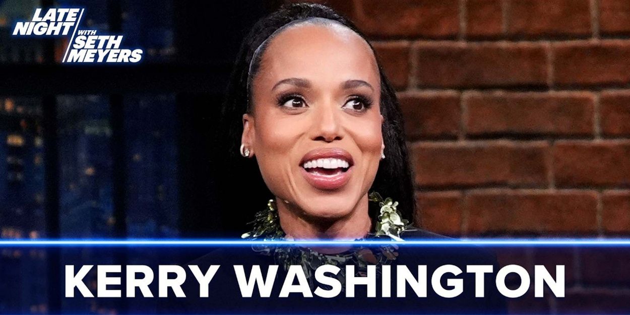 Video: THE WHOOPI MONOLOGUES Marks a Full Circle Moment for Kerry Washington Video