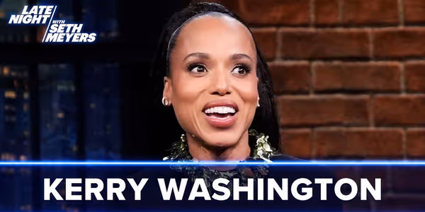 Video: Kerry Washington Recalls Learning THE WHOOPI MONOLOGUES as a Kid Photo