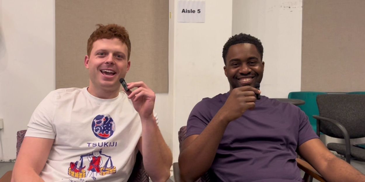 Video: Joshua Echebiri & Caleb Foote on KING JAMES at The Old Globe Video