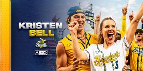 Kristen Bell Joins Derek Klena and the Savannah Bananas to Sing DIRTY DANCING and More