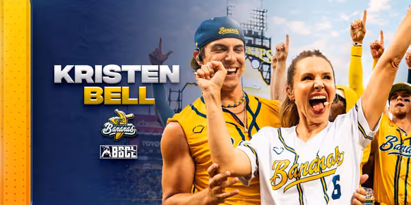 Video: Kristen Bell Joins Derek Klena and the Savannah Bananas to Sing DIRTY DANCING and More Photo