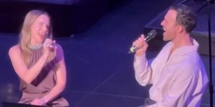 Video: Kristen Bell and Cheyenne Jackson Perform Together