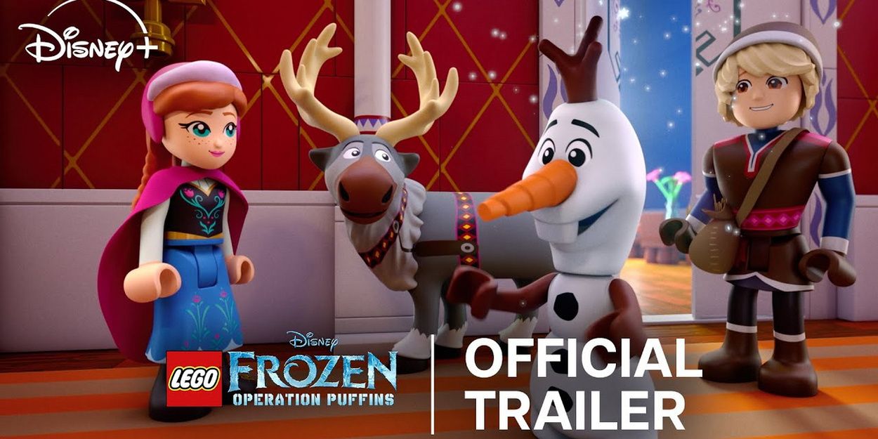 Video: Watch the Trailer for LEGO DISNEY FROZEN: OPERATION PUFFINS Animated Special Video