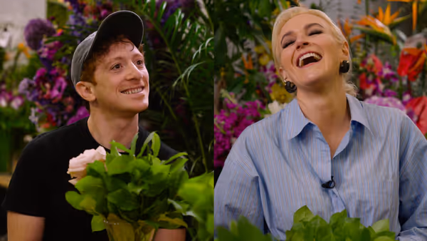 Video: LITTLE SHOP OF HORRORS Stars Betsy Wolfe & Ethan Slater Go on a Flower Shop Date Photo