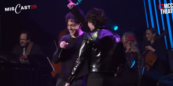 Video: LJ Benet and Ali Louis Bourzgui Perform 'Total Eclipse of the Heart' at MCC MISCAST26 Photo