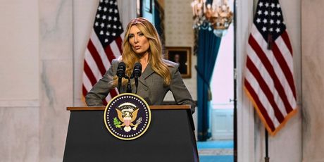 Video: Laura Benanti's Melania Trump Addresses Recent Press Conference on THE LATE SHOW Photo