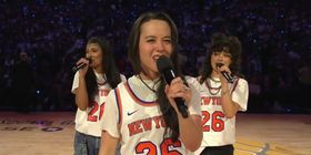 HAMILTON Stars Perform 'The Schuyler Sisters' at the NBA Finals