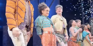 Video: Laurie Hernandez Takes First Bows in & JULIET