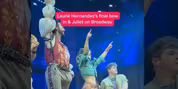 Laurie Hernandez Takes Her Final Bow in & JULIET on Broadway Video