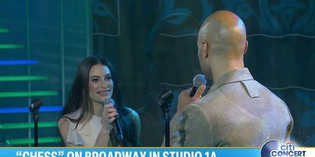 Video: Aaron Tveit, Lea Michele & Nicholas Christopher Perform From CHESS on TODAY Photo