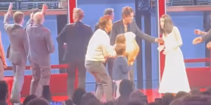 Video: Lea Michele's Kids Join Her Onstage at CHESS For Mother's Day