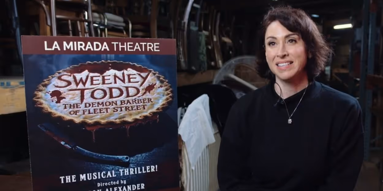 Video: Lesli Margherita On Playing 'Mrs. Lovett' In SWEENEY TODD At La Mirada Theatre Video